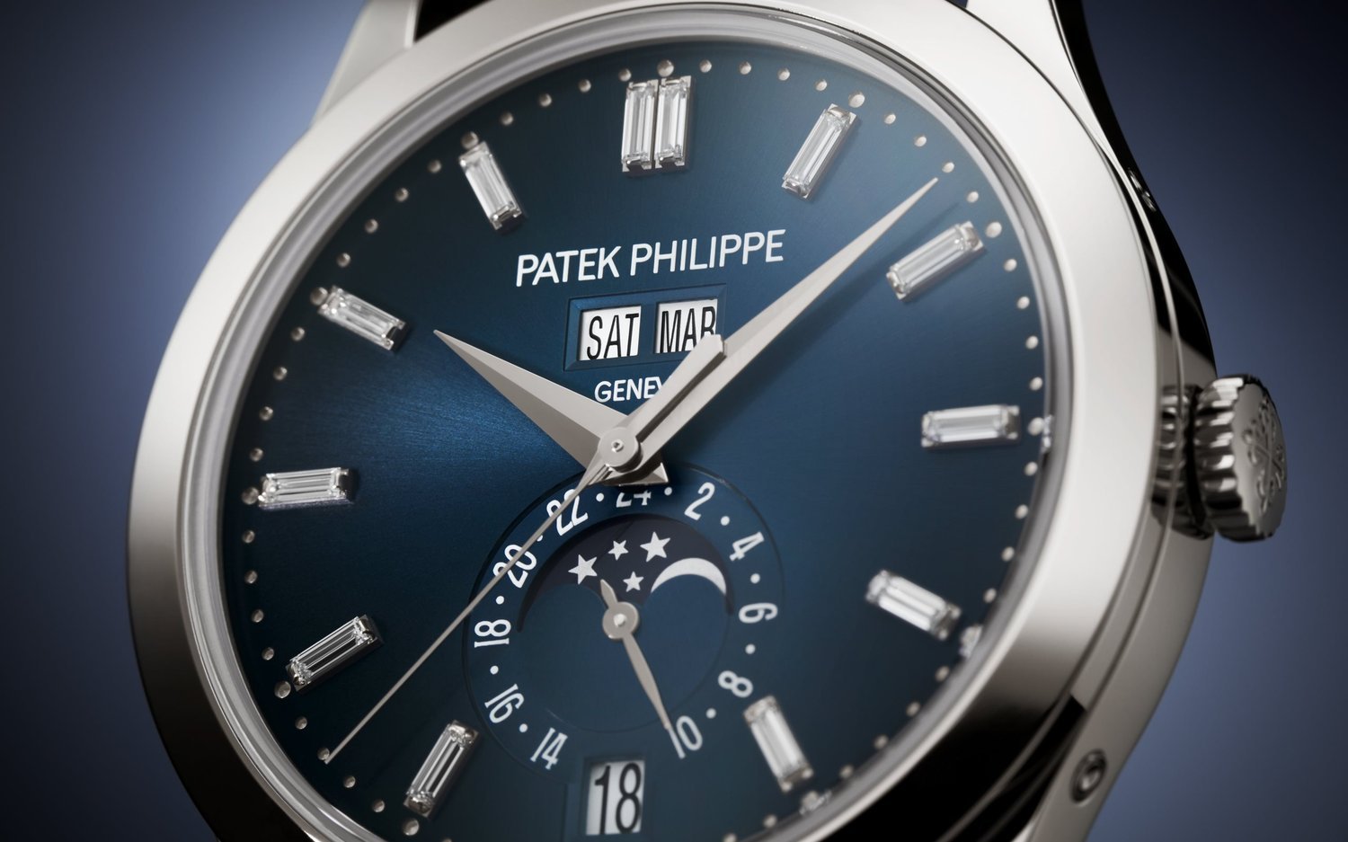 Patek Philippe Complications Annual Calendar Moon Phases 38.5mm 5396G-017 - Image 6