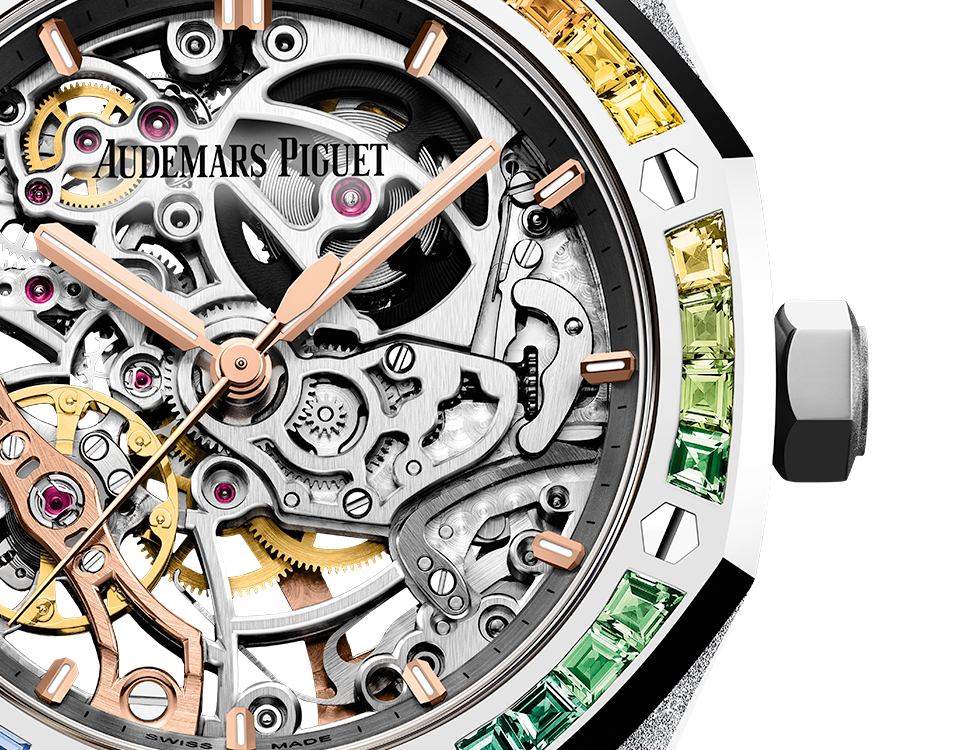 Audemars Piguet Royal Oak Frosted Gold Double Balance Wheel Openworked 15468BC.YG.1259BC.01-B - Image 3