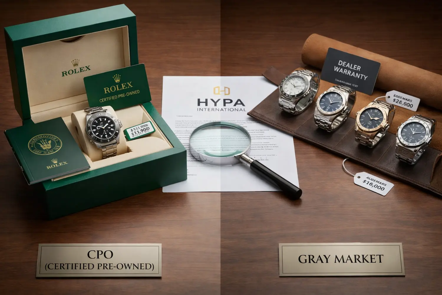 CPO vs Gray Market Watches: Navigating Your Next Acquisition